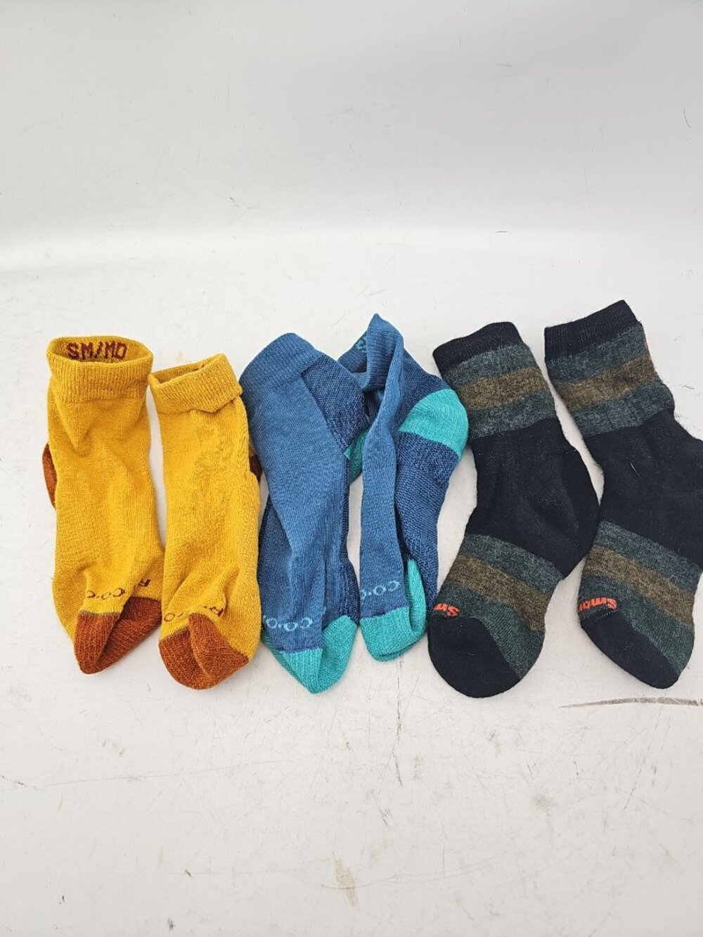 Lot of 3 Hiking Socks REI Co-op & Smartwool